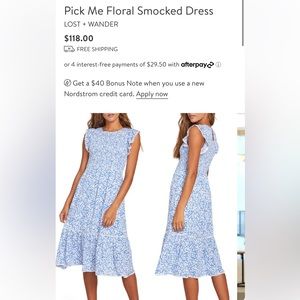 Lost & Wander Pick Me Floral Dress